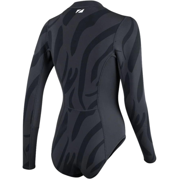 2025 Zone3 Womens Yulex Long Sleeve Swimsuit NA24WYLSS101 - Black